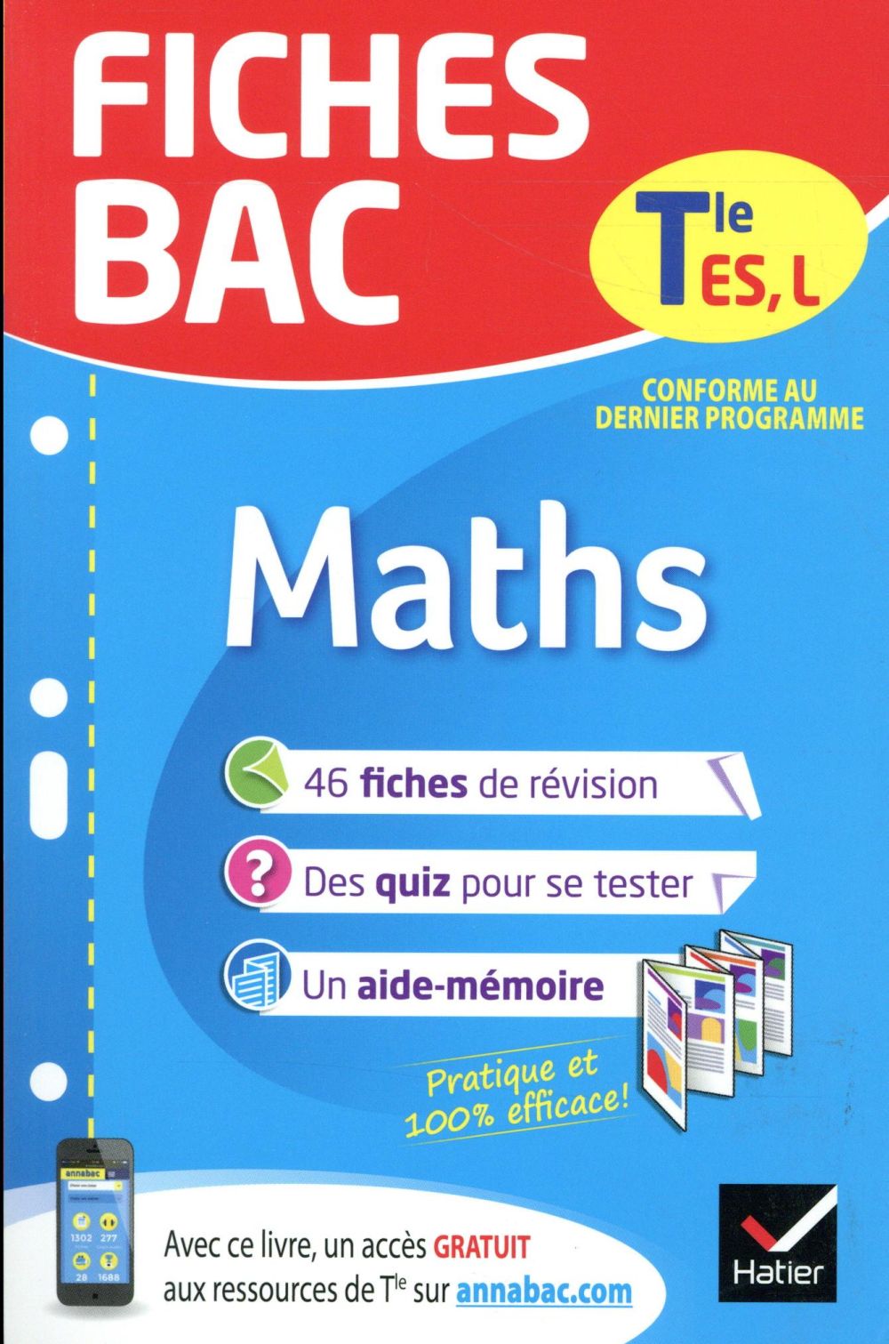 - FICHES BAC MATHS TLE ES, L - FICHES DE REVISION TERMINALE ES, L - FICHES BAC MATHS TLE ES, L - FICHES DE REVISION TERMINALE ES, L